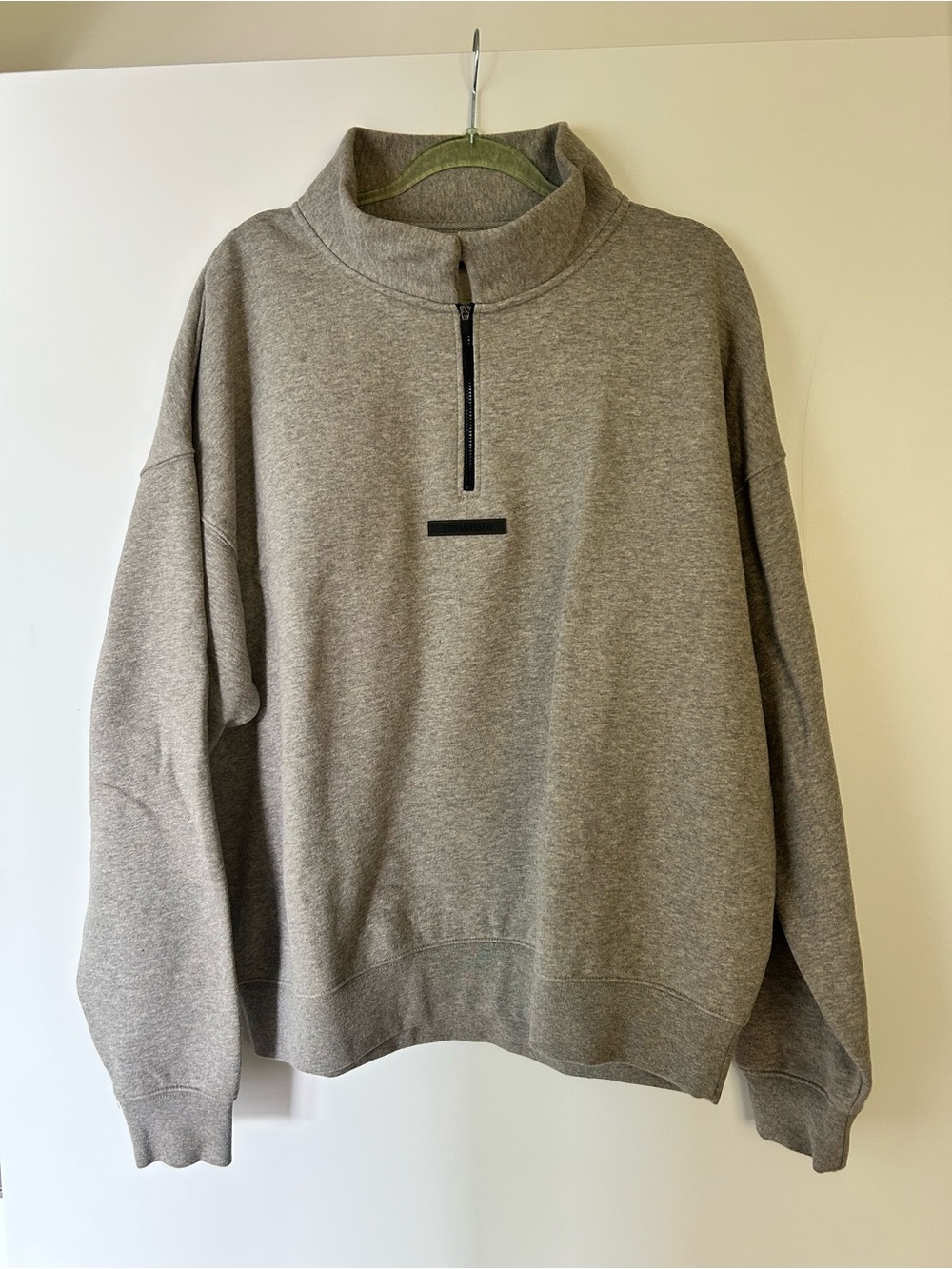 Essentials FOG Men's Half-Zip Mock Neck Sweatshirt